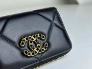 Chanel wallet in black 11.5x8cm - 2