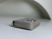 Chanel wallet in grey 11.5x8cm - 6