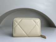 Chanel wallet in beige 11.5x8cm - 3