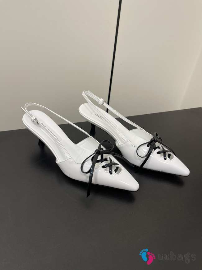 Miu Miu high heels in white 4cm - 1