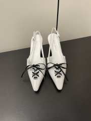 Miu Miu high heels in white 4cm - 4