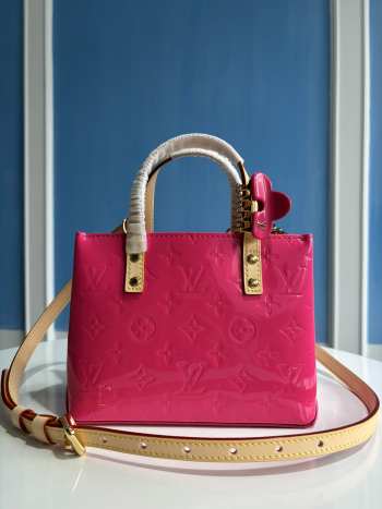 Louis Vuitton M24144 New LV Remix Reade PM Bag In Pink 22x16.5x11cm