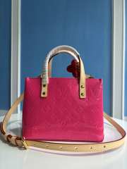 Louis Vuitton M24144 New LV Remix Reade PM Bag In Pink 22x16.5x11cm - 2