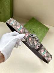 Gucci bee 01 belt leather 4cm  - 3