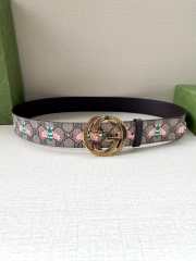 Gucci bee 01 belt leather 4cm  - 4