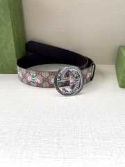 Gucci bee 01 belt leather 4cm  - 6