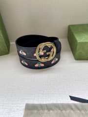 Gucci bee 02 belt leather 4cm - 4