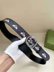 Gucci bee 02 belt leather 4cm - 2