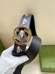 Gucci bee 02 belt leather 4cm - 3