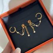 Hermes long earrings - 4