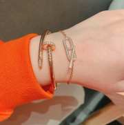 Hermes Ever Chaine d'Ancre bracelet in rose gold - 6