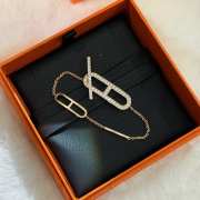 Hermes Ever Chaine d'Ancre bracelet in rose gold - 2