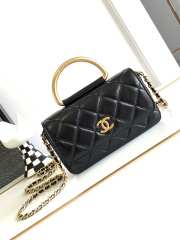 Chanel 23B Flip Phone Black Bag 18x9x6.5cm  - 1