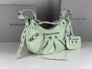 Balenciaga Le Cagole Croco Light Green Bag 33x16x8cm - 2