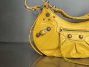 Balenciaga Le Cagole Croco Yellow Bag 33x16x8cm - 5