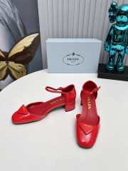 Prada patent leather pumps in red 4.5cm - 6