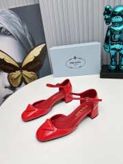 Prada patent leather pumps in red 4.5cm - 2