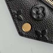 Louis Vuitton card holder recto verso in black M69421 - 2