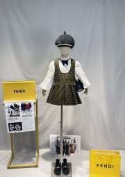 Fendi set shirt and camisole skirt for kids - 1