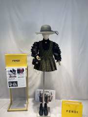 Fendi set shirt and camisole skirt for kids - 4