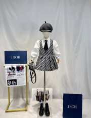 Dior set shirt and camisole skirt for kids - 3