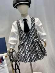 Dior set shirt and camisole skirt for kids - 2