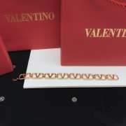 Valentino V logo gold bracelet  - 4