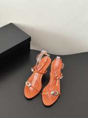 Alexander Wang orange high heel 6.5cm - 1