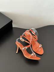 Alexander Wang orange high heel 6.5cm - 5