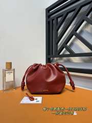  Loewe Flamenco Purse Mini Bag In Red 23x5.5x17cm - 3