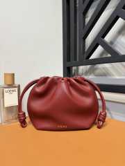  Loewe Flamenco Purse Mini Bag In Red 23x5.5x17cm - 2