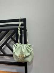 Loewe Flamenco Purse Mini Bag In Mint Green 23x5.5x17cm - 3