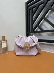 Loewe Flamenco Purse Mini Bag In Purple 23x5.5x17cm - 1