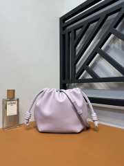 Loewe Flamenco Purse Mini Bag In Purple 23x5.5x17cm - 5