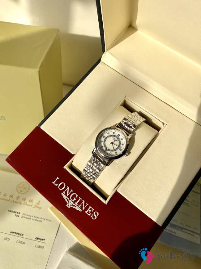 Longines Presences White/Steel Watch 25.5 mm - 1