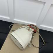 Gucci Diana mini bucket bag white 19x30.5x6cm - 4