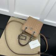 Gucci GG Marmont Matelassé Mini Bag Beige 16x19x7cm - 4