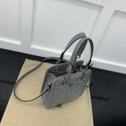 Gucci GG Marmont Matelassé Mini Bag Grey 16x19x7cm - 3