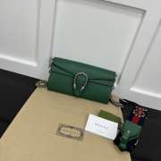 Gucci Dionysus Small Shoulder Bag Green 25x14x4cm - 1