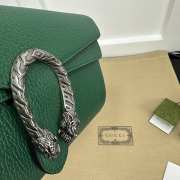 Gucci Dionysus Small Shoulder Bag Green 25x14x4cm - 2