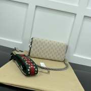 Gucci Dionysus Small Shoulder Bag In Beige 25x14x4cm - 3