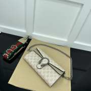 Gucci Dionysus Small Shoulder Bag In Beige 25x14x4cm - 4