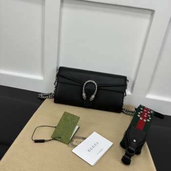 Gucci Dionysus Small Shoulder Bag In Black 25x14x4cm