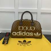 Gucci x Adidas Mini Duffle Bag Brown 40x21x12cm - 1