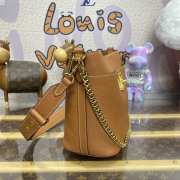 Louis Vuitton M24165 Lock and Walk Bag In Brown 20x20.5x12cm - 6