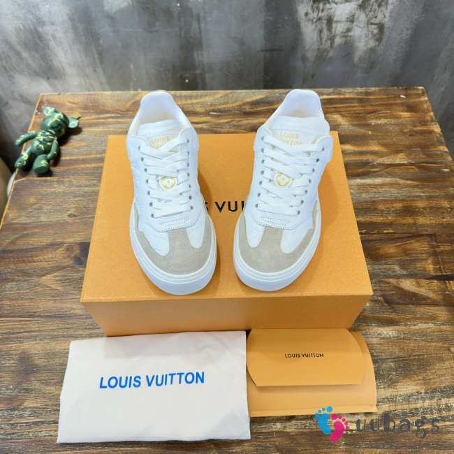 Louis Vuitton 1ACL1S Groovy Platform Grey Sneaker 4cm - 1