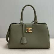 Celine Medium Appoline Bag In Supple Calfskin Mint Green 37.5x22x16cm - 1