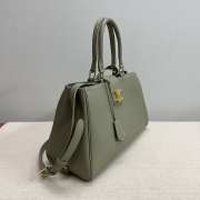 Celine Medium Appoline Bag In Supple Calfskin Mint Green 37.5x22x16cm - 5