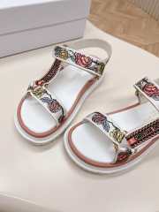 Dior D-Wave Canvas Sandal 01 - 4