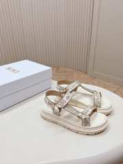 Dior D-Wave Canvas Sandal 02 - 1